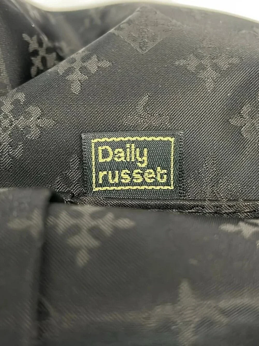 Daily russet Black Nylon Backpack